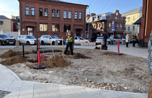 Первую улицу пешеходного центра Ярославля открыли для прохода