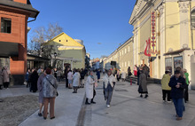 Первую улицу пешеходного центра Ярославля открыли для прохода