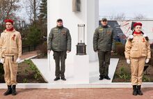 В подмосковной деревне Щекутино вновь зажгли Огонь Памяти