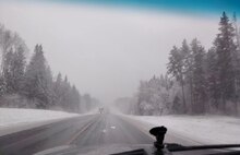 На границах Ярославской области бушует снегопад