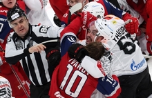 КХЛ оштрафовала Буше, Хартли и Серебрякова по итогам драки в Ярославле