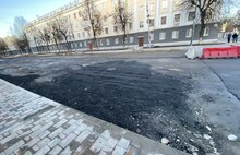Брусчатку на Советской улице в Ярославле уложат к июлю