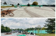 В Ярославле Стрелку огородили забором