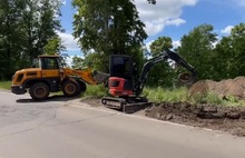 В Ярославле на улице Зеленцовской делают новые тротуары