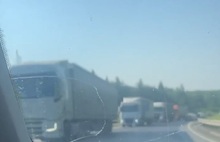 На въезде в Ярославскую область образовалась внушительная пробка