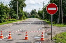 В Рыбинске из-за тушения крупного пожара перекрыто движение