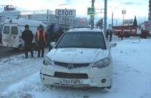 В Ярославской области при столкновении Опеля и «девятки» пострадал пешеход