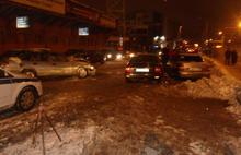 На парковке у торгового центра «Аура» в Ярославле пьяный водитель спровоцировал ДТП