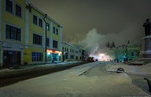 В Ярославской области горел  музей-заповедник «Мучной гостиный двор»