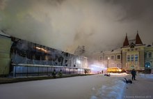 В Ярославской области горел  музей-заповедник «Мучной гостиный двор»