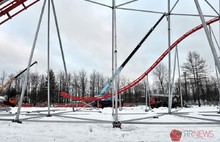 В Ярославле в Городском парке разбирают «Золотую стрелу». Фоторепортаж