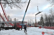 В Ярославле в Городском парке разбирают «Золотую стрелу». Фоторепортаж