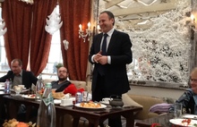 Председатель Думы Ярославской области Михаил Боровицкий пригласил журналистов на чай