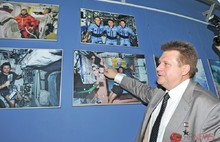В Ярославле открылась фотовыставка летчика-космонавта РФ Юрия Онуфриенко. Фоторепортаж