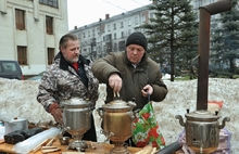 В Ярославле продолжились Рождественские гулянья. Фоторепортаж