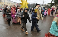 В Ярославле продолжились Рождественские гулянья. Фоторепортаж