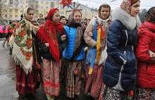 В Ярославле продолжились Рождественские гулянья. Фоторепортаж