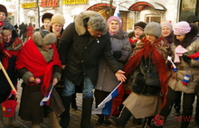 В Ярославле прошел «Забег в валенках». С фото