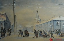 В Ярославле открылась выставка художников-блокадников. Фоторепортаж