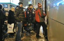 Делегация Ярославской области отправилась в Сочи на двух автобусах.  Фоторепортаж