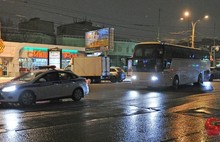 Делегация Ярославской области отправилась в Сочи на двух автобусах.  Фоторепортаж