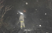 В Рыбинске Ярославской области сгорел дачный дом