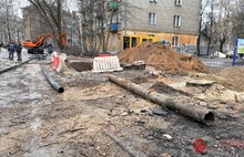 В Ярославле вновь обвалился асфальт. Фоторепортаж