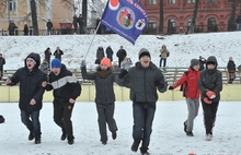 В Ярославле Надежда принимала парад масленичного войска