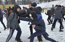 В Ярославле Надежда принимала парад масленичного войска