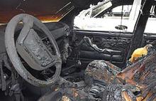 В Ярославле горел автомобиль