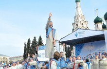 В Ярославле прошла эстафета паралимпийского огня. Фоторепортаж