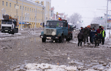 Крупная авария в центре Ярославля (фоторепортаж)