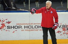 ХК «Локомотив» провел последнюю тренировку перед сериями второго раунда плей-офф. Фоторепортаж