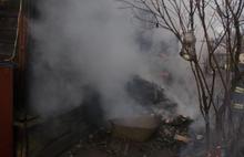 В Ростове на пожаре один человек погиб и один пострадал