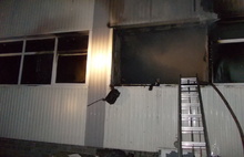 В Ярославле ночью загорелось офисное здание