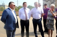 Первый заместитель мэра города Ярославля Александр Нечаев провёл выездное совещание на участке строительства дороги улицы Бабича
