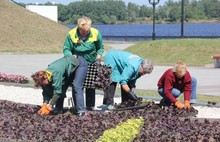 В Ярославле на Стрелке идут последние приготовления ко Дню города