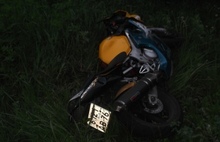 Рано утром в Рыбинском районе иномарка сбила мотоцикл