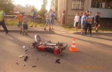 В Рыбинске мальчики 12 и 14 лет на мопеде пострадали в ДТП