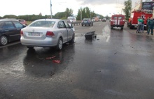 На Московском проспекте в Ярославле столкнулись три автомобиля