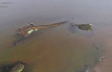 Затопленная Молога: взгляд с высоты и с земли