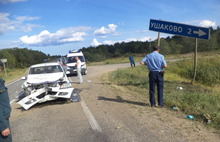 В Ярославской области столкнулись две иномарки