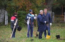 В сквере на улице Юности в Ярославле начался очередной этап реконструкции