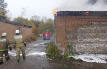В Ярославле горела база горюче-смазочных материалов