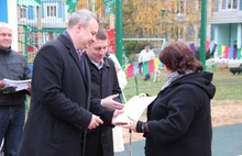 В Дзержинском районе Ярославля одна за другой открываются спортивные площадки