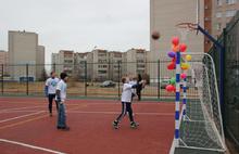 В Ярославле продолжается строительство многофункциональных спортивных площадок