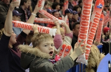 Ярославский «Локомотив» во вчерашнем победном матче подарил надежду болельщикам. Фоторепортаж