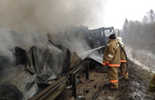 В дорожной аварии в Ярославской области сгорело оборудование телестудии «Останкино»