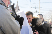 Сегодня в Ярославле состоялся крестный ход к памятнику Ярославу Мудрому. Фоторепортаж