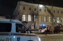 В Ярославле горел чердак Дома офицеров